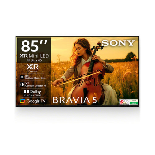 Sony K-85XR55A BRAVIA 5 85-inch Mini LED TV - Front View