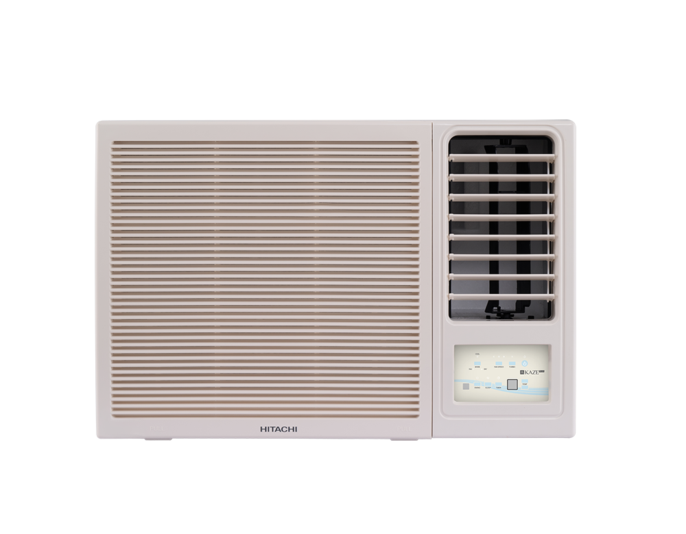 Hitachi 1.5 Ton 3 Star Window AC with Auto Restart + Filter Clean Indicator + On/Off Timer (RAW318HIDO)