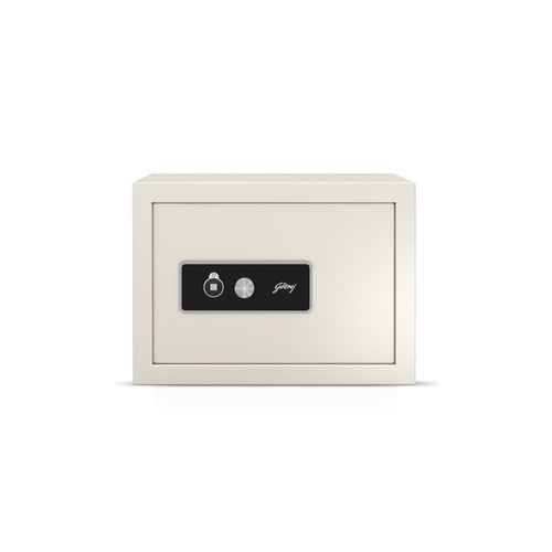 Godrej NX Pro Key Lock 15L Ivory Home Locker - Front View