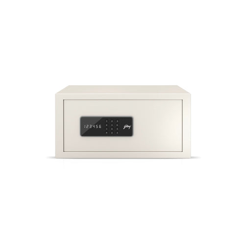 Godrej NX Pro Digital 25L Home Locker Ivory - Front View