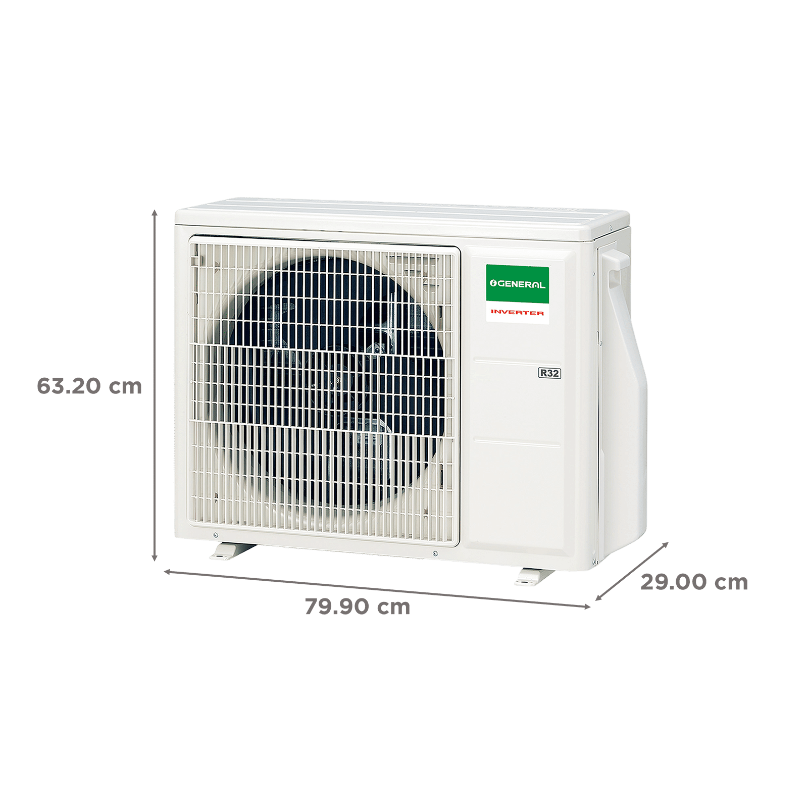 O GENERAL 2 Ton 3 Star Inverter Split AC with Copper Condenser