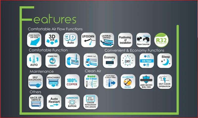 Mitsubishi Heavy 2.1 Ton 4-Star Inverter Split Air Conditioner