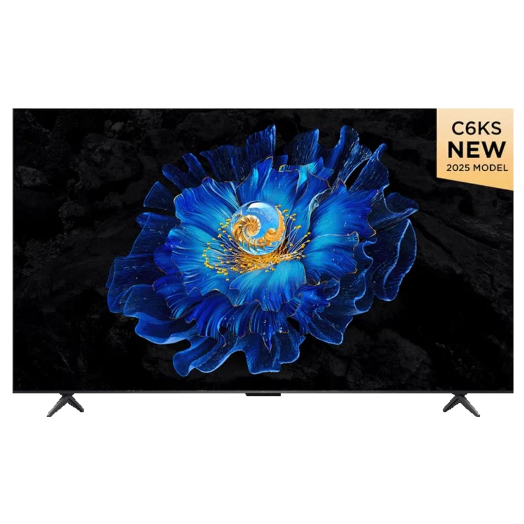 TCL 55‑inch 4K QD‑Mini LED Google TV with Dolby Vision