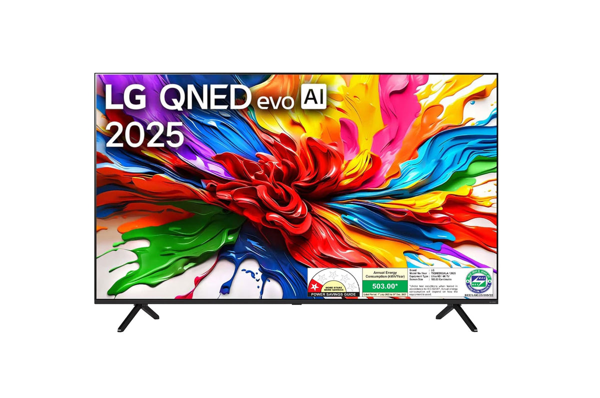 LG 75QNED92ALA 75" QNED MiniLED 4K Smart TV — Front View