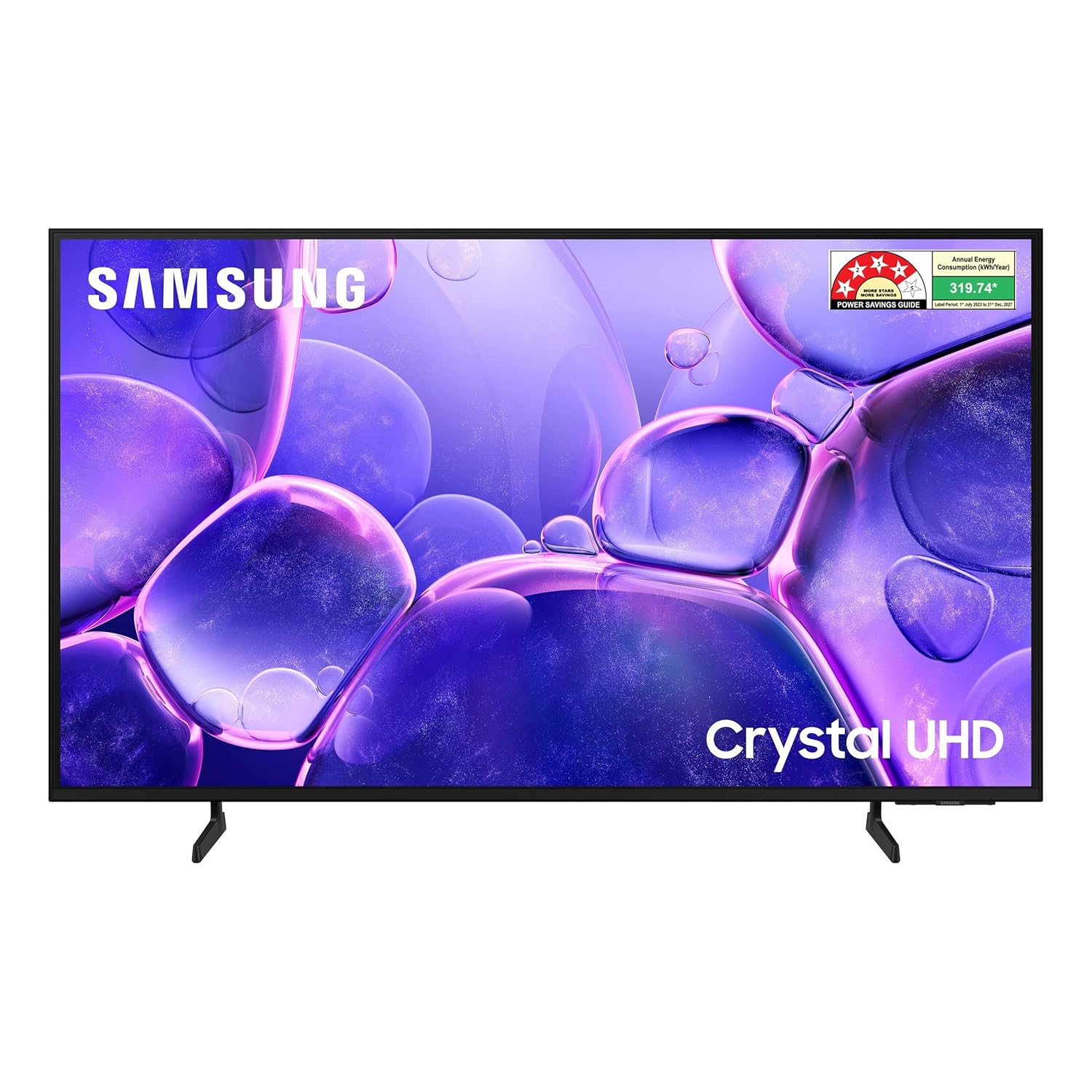 Samsung 85-inch Crystal 4K Ultra HD Smart LED TV Black
