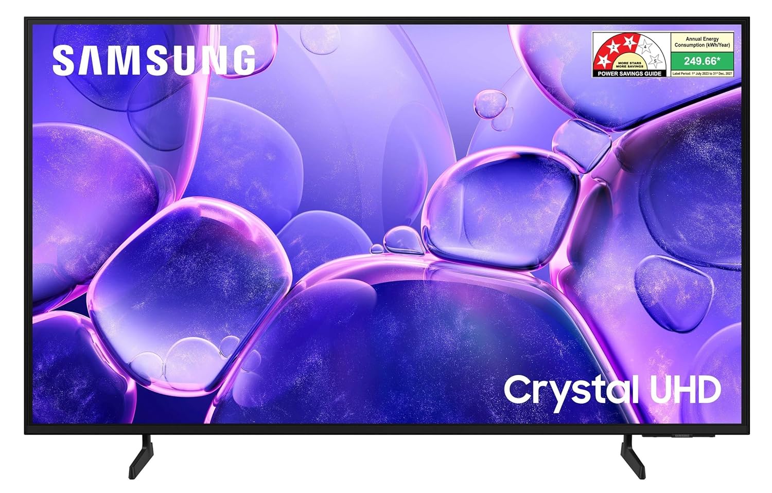Samsung 65-inch Crystal 4K UHD Smart LED TV with Alexa and Bixby