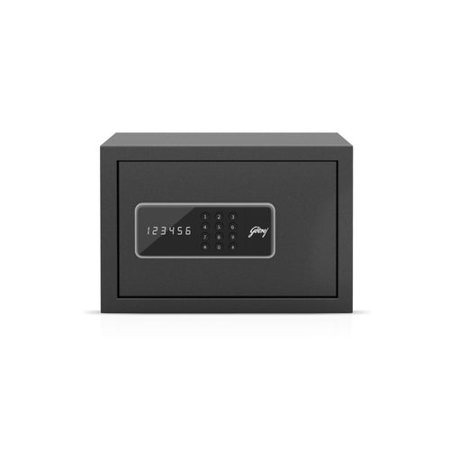 Godrej NX Pro Digital 8L Home Locker Ebony - Front View