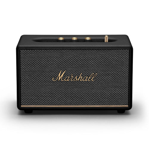 Marshall Acton III Black and Brass — White Background