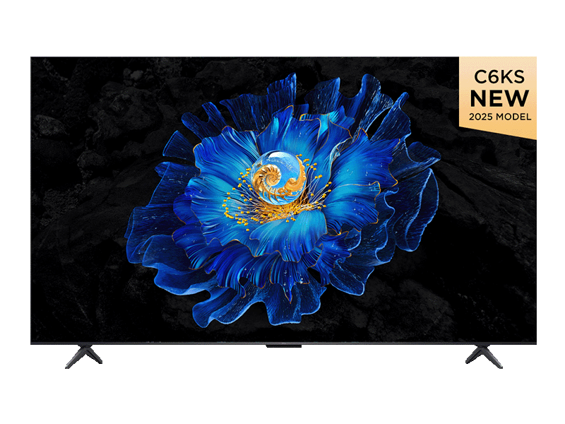 TCL C6KS Premium QD-MiniLED 4K Smart Google TV with ONKYO Audio