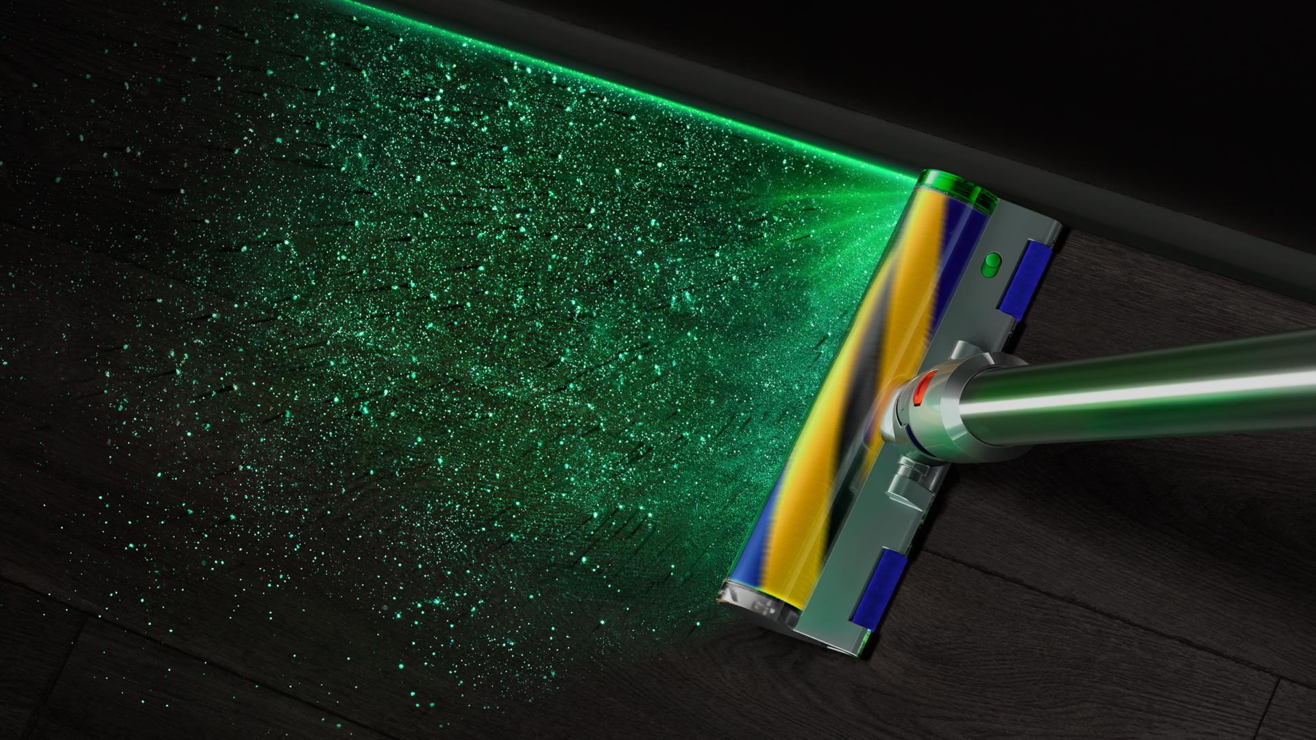 Dyson V15 Detect Cord-Free Vacuum: Laser Dust, Smart Suction, HEPA Filtration