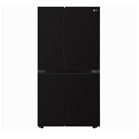 LG 650L Side-by-Side Convertible Refrigerator with Multi-Air Flow Western Black