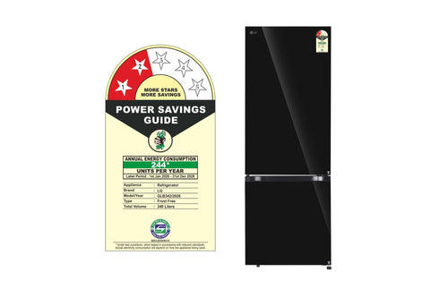 LG GLB3426BEBM - Energy Label View