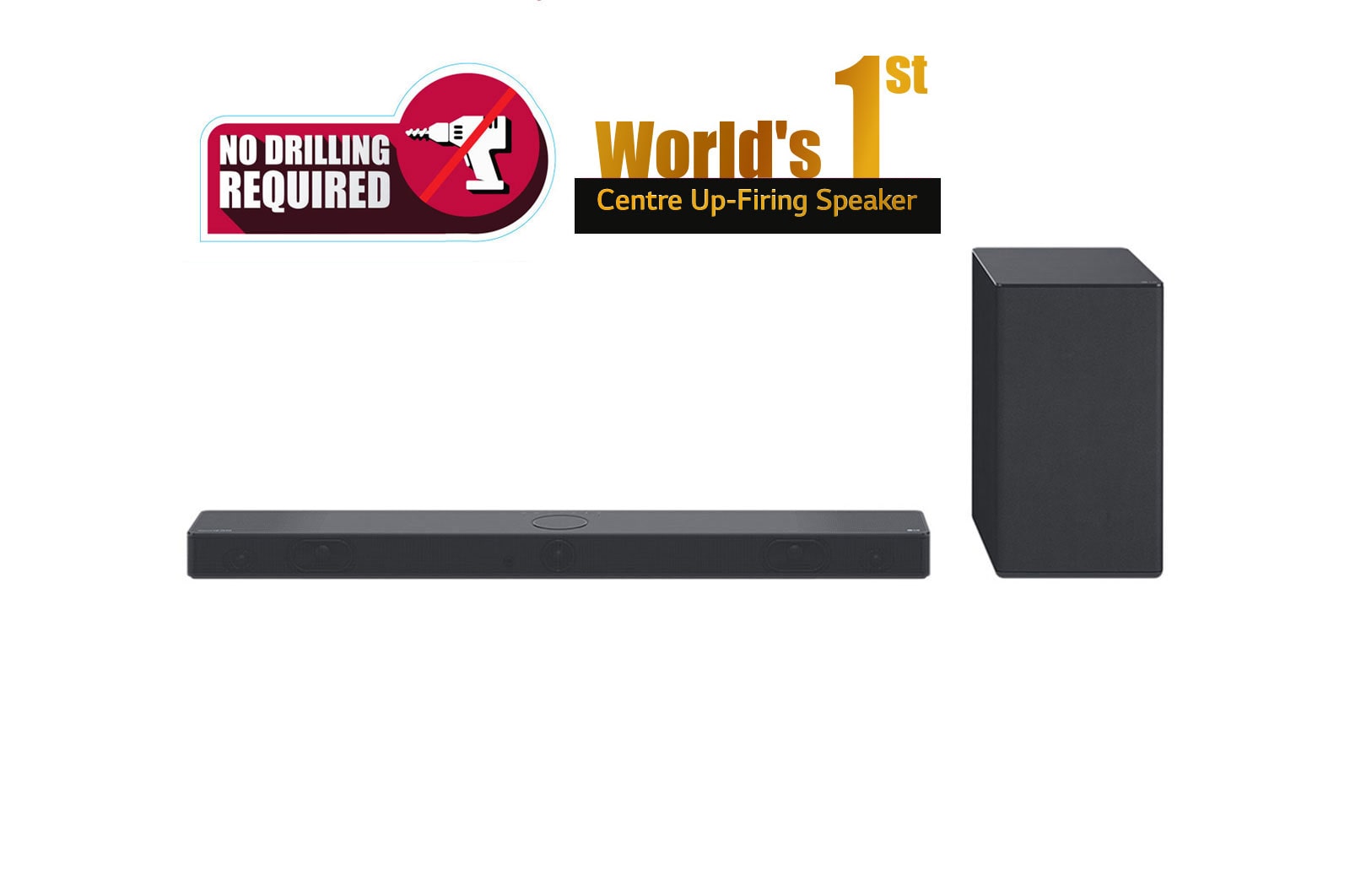 LG SC9S 3.1.3Ch Dolby Atmos Soundbar for OLED C Series TVs
