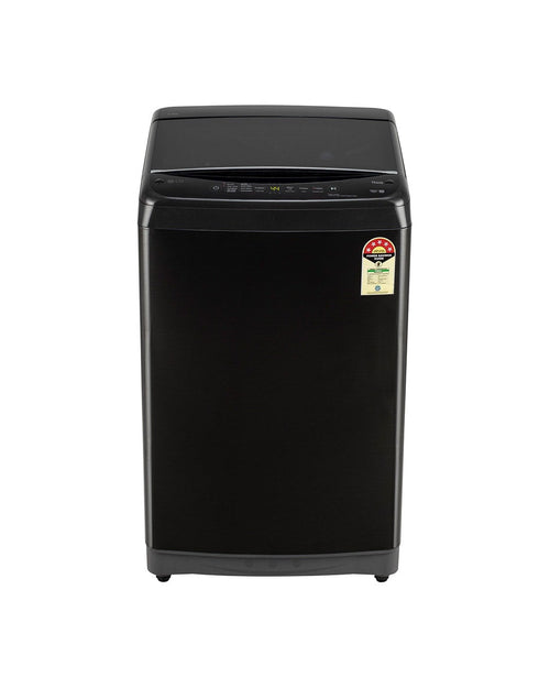LG T90V4PB1S 9Kg Fully Automatic Top Load Washing Machine Platinum Black - Front View