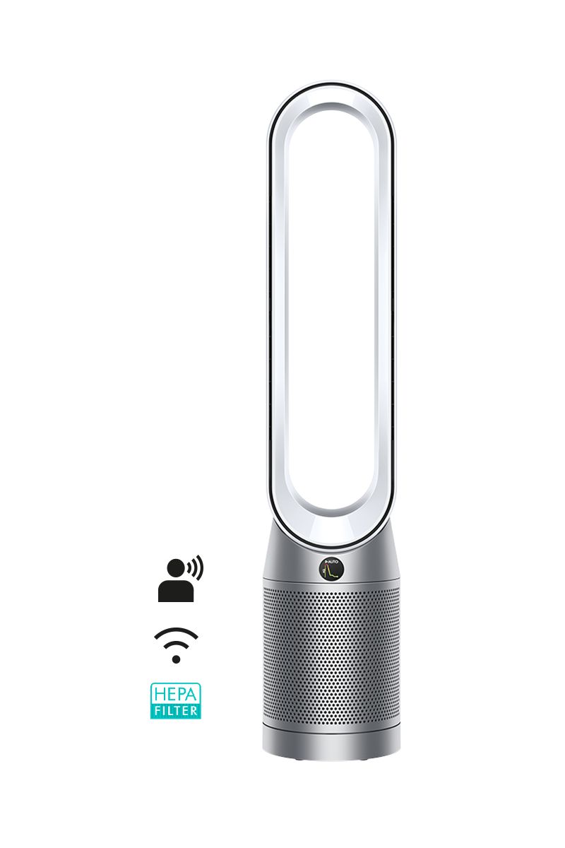 Dyson Purifier Cool TP07 Refurbished White/Silver Smart HEPA H13 Air Purifier