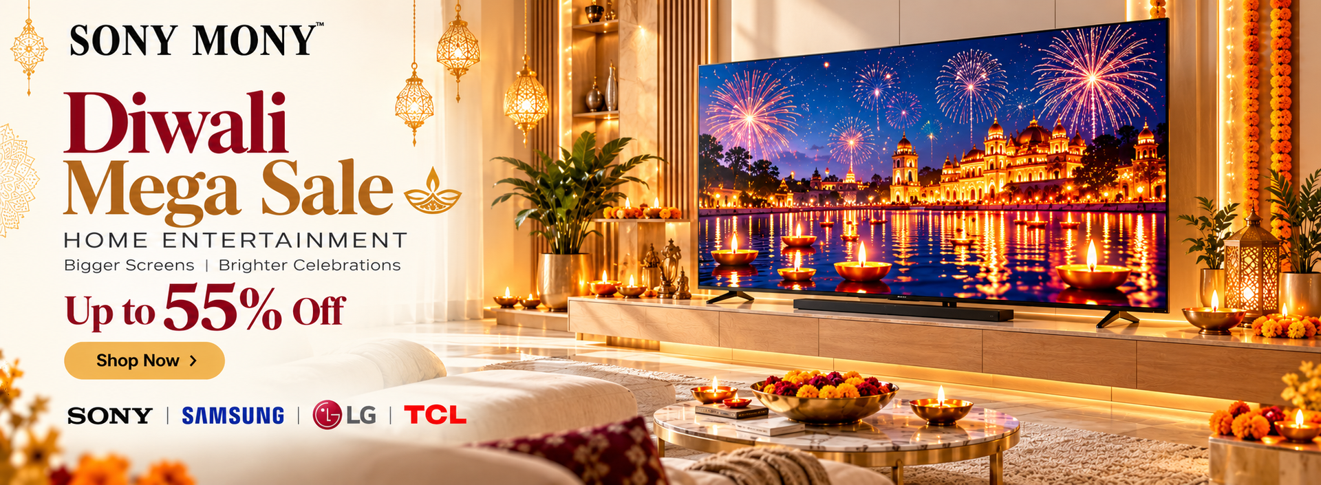 Diwali Mega Sale — Home Entertainment