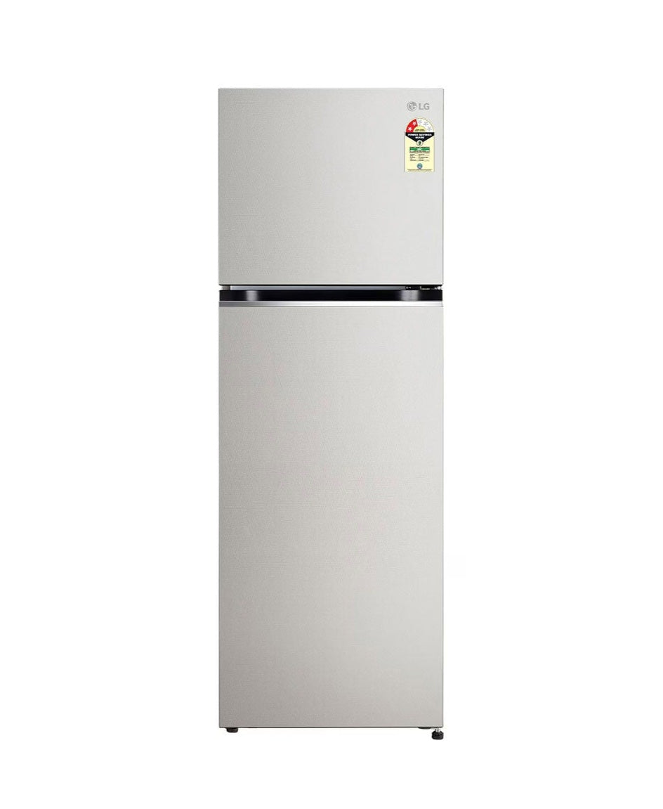 LG 343L Smart Inverter Double Door Refrigerator with Multi-Air Flow, Urban Steel