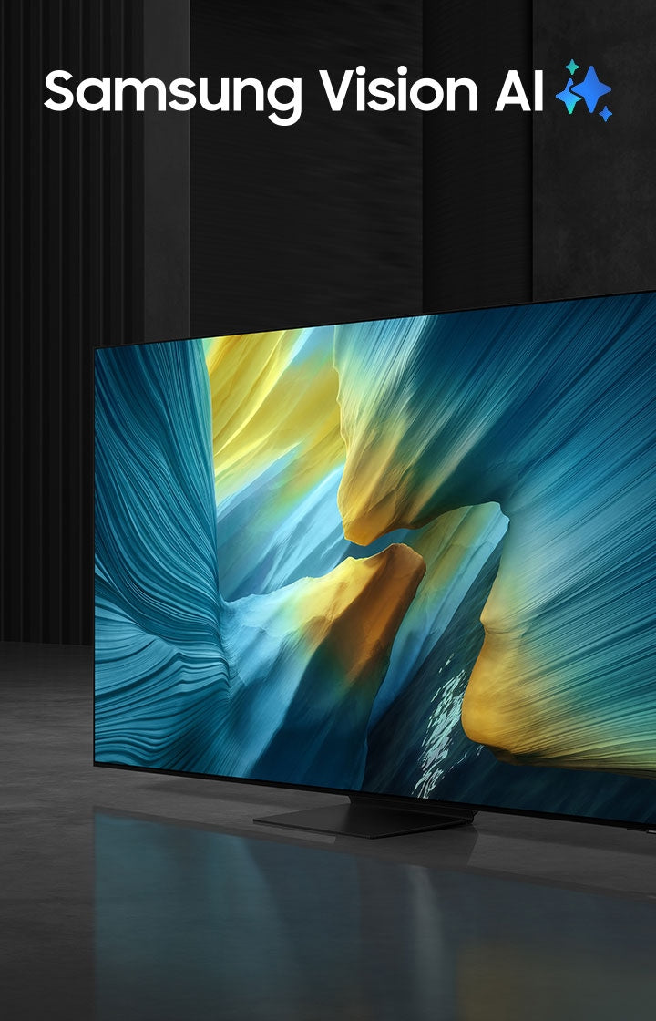 65-inch Samsung S95F OLED 4K Smart TV with NQ4 AI Gen3 Processor