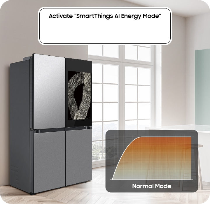 Samsung 809L Bespoke French Door Refrigerator with AI Family Hub+ Triple Cooling