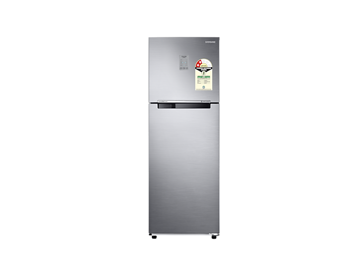 Samsung 256L Convertible Double Door Refrigerator: Digital Inverter, Titanium Gray