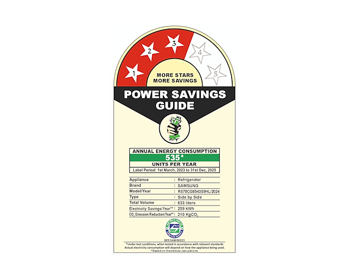 Samsung 633 L Smart Convertible 5-in-1 Side-by-Side Refrigerator with Twin Cooling Plus