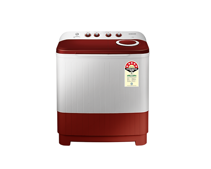 Samsung 7.0 kg Semi-Automatic Washing Machine: Double Storm, 5-Star Energy Rating