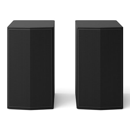 LG SPT8-S 100W Wireless Rear Surround Speakers for Immersive Soundbar Audio