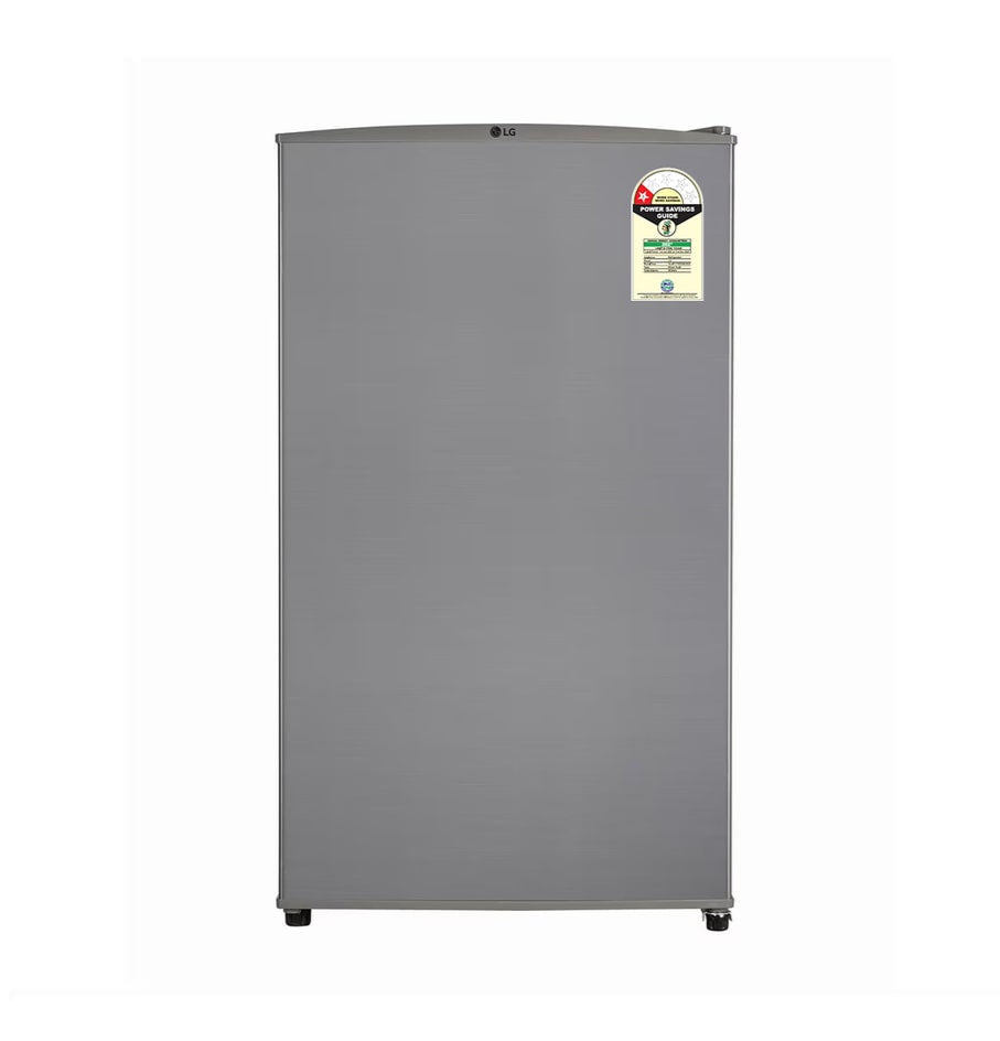 LG 90 Litre Single-Door Mini Refrigerator: Dazzle Steel Finish, 1 Star Rating