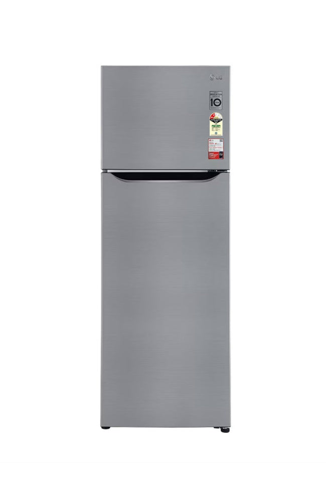 LG 288L Smart Inverter Convertible Double Door Refrigerator - Shiny Steel, 2 Star