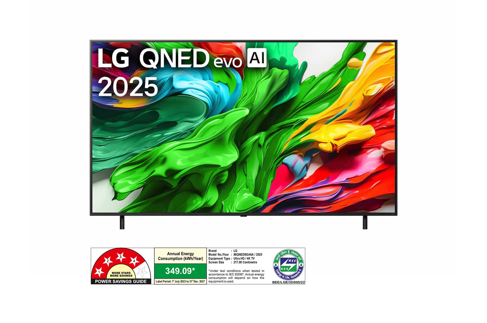 LG 86-inch QNED MiniLED 4K Smart TV with α8 AI Processor