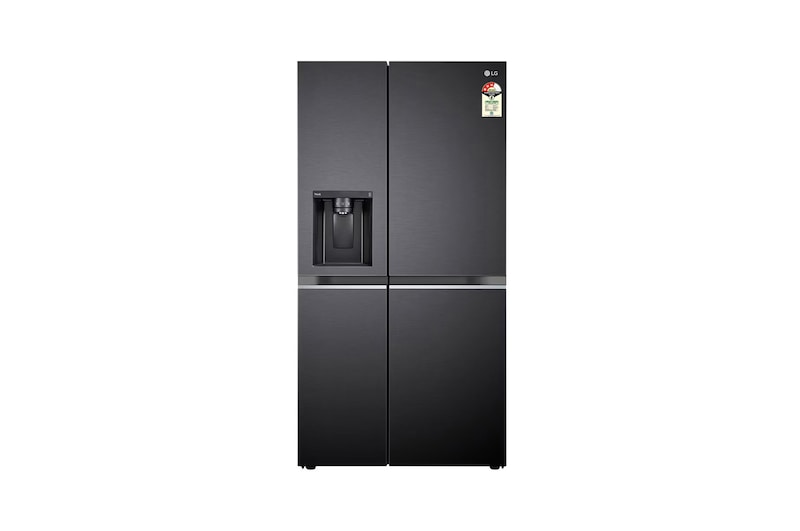 LG 630L Smart Inverter Side-by-Side Refrigerator, Wi-Fi, Ice Dispenser