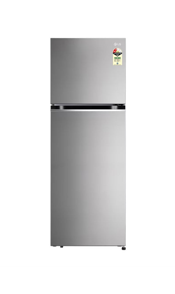LG 343L Smart Inverter Frost-Free Double Door Refrigerator, Shiny Steel Finish