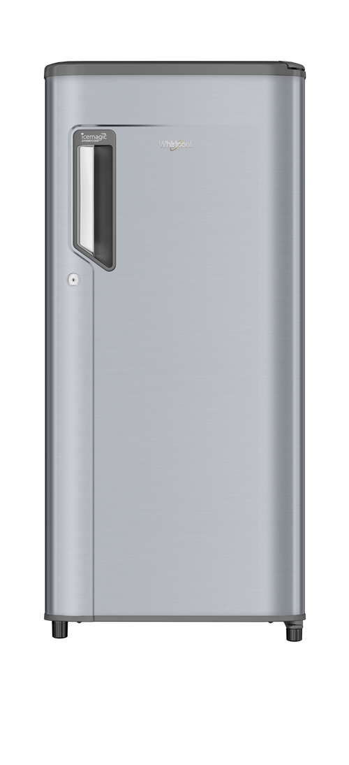 Whirlpool 184L 2 Star Direct Cool Single Door Refrigerator Imperial Steel (73582)