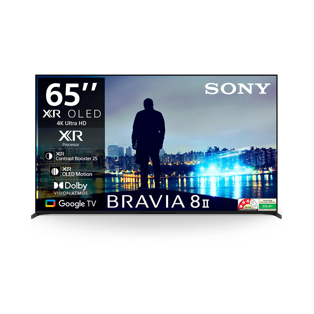 Sony K-65XR80M2 BRAVIA 8 II 65-inch OLED TV - Front View