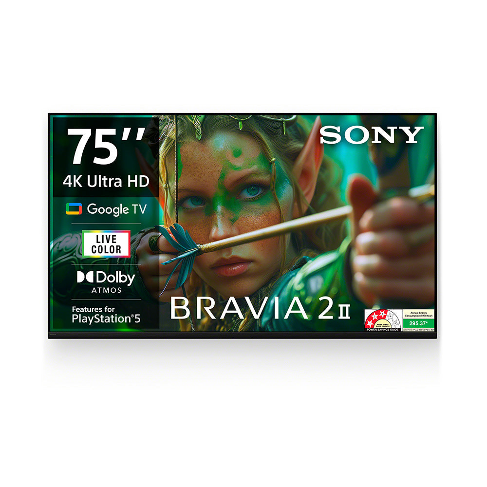Sony K-75S25M2 BRAVIA 2 75-inch 4K LED TV - Front View