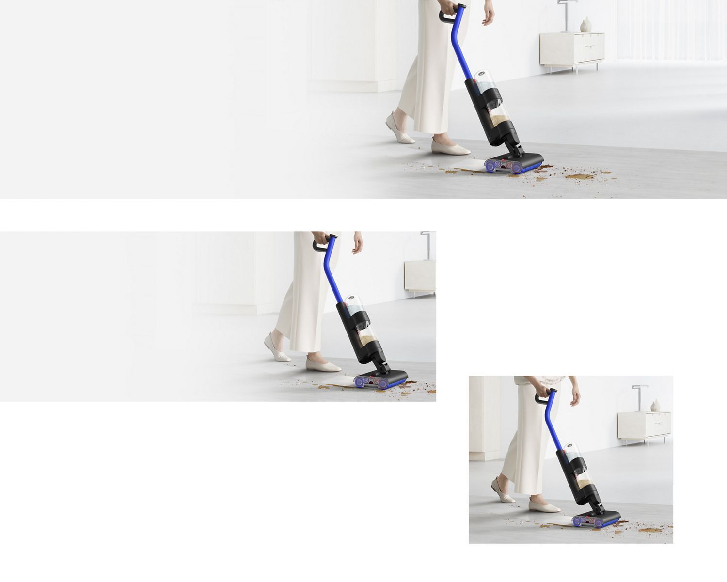 Dyson WashG1 Ultra Blue/Matt Black Wet Hard Floor Cleaner for Spotless Homes