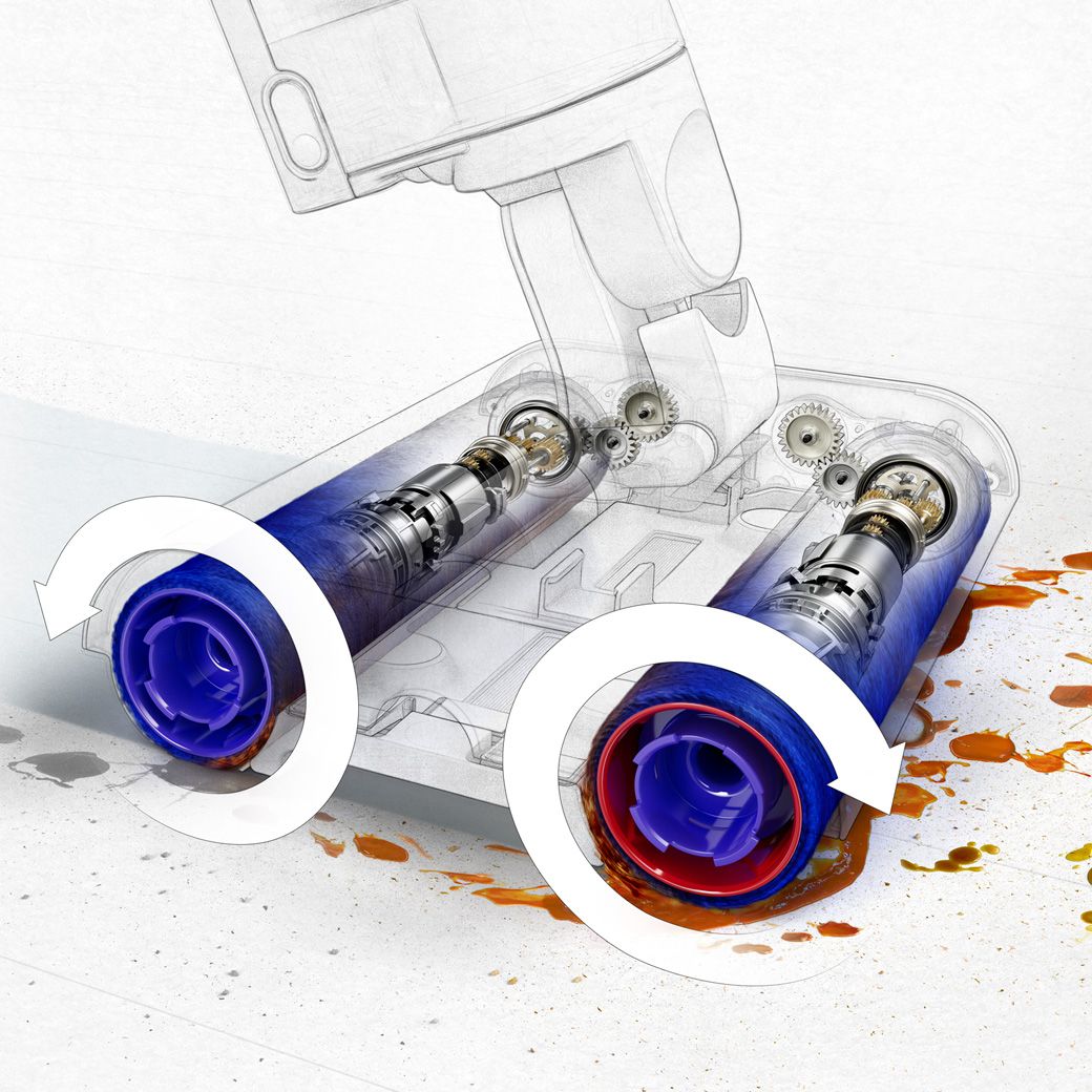 Dyson WashG1 Ultra Blue/Matt Black Wet Hard Floor Cleaner for Spotless Homes