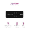 Godrej NX Pro Digital 15L Ebony - Back View
