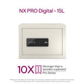 Godrej NX Pro Digital 15L Ivory - Door Open