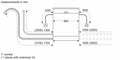 Bosch Series 6 Free-Standing Dishwasher SMS6ITI01I - Dimensions Diagram
