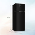 Whirlpool IF INV CNV 515 467L IntelliSense Inverter Convertible Double Door Refrigerator Pearl Black - View 4