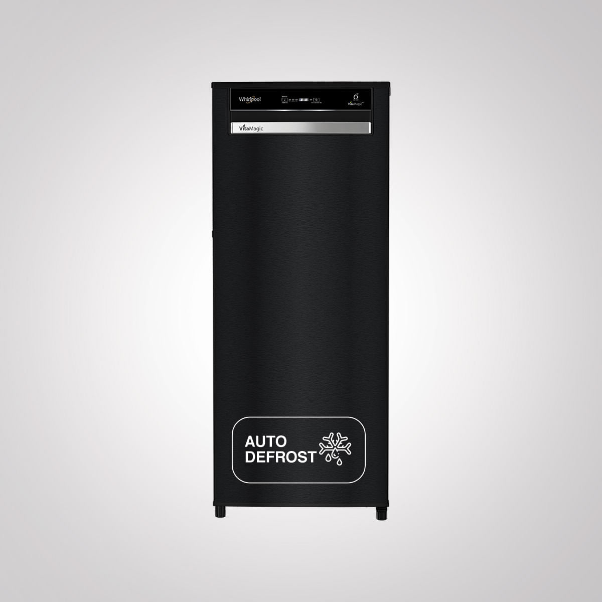 Whirlpool 192 L VitaMagic Pro Gravity Black Single Door Refrigerator - View 1