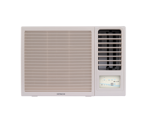Hitachi 1.5 Ton 3 Star Window AC with Auto Restart + Filter Clean Indicator + On/Off Timer (RAW318HIDO)