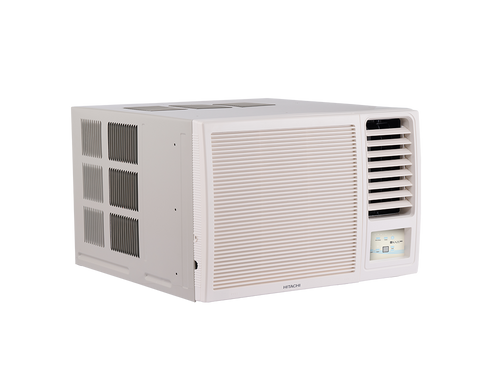 Hitachi 1.5 Ton 3 Star Window AC with Auto Restart + Filter Clean Indicator + On/Off Timer (RAW318HIDO)