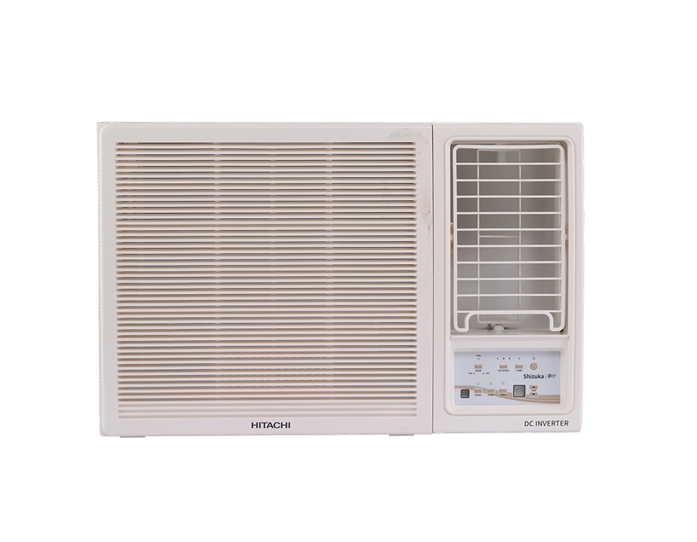 Hitachi 1.5 Ton 1.5 Ton 3 Star Inverter Window AC RAW318HIEO - Front View