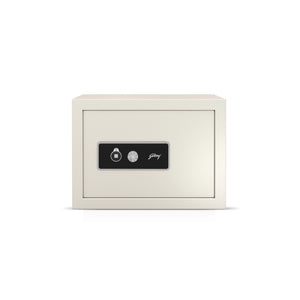 Godrej NX Pro Key Lock 15L Ivory Home Locker - Front View