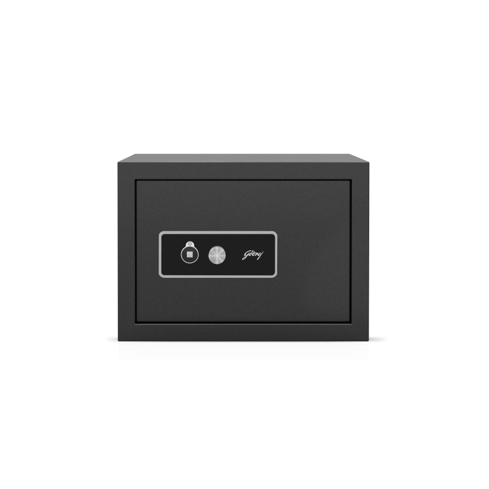 Godrej NX Pro Key Lock 15L Ebony Home Locker - Front View
