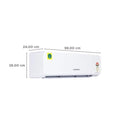 O General 1.5 Ton 5-Star Inverter Split AC Copper Condenser