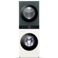 LG 13 kg / 10 kg 5 Star WashTower™ Washer Dryer with AI Direct Drive + Dual Inverter Heat Pump — Beige & Green Objet Collection (FWT1310BG)