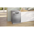 Bosch Series 6 15 Place Settings Free-Standing Dishwasher Silver Inox SMS6HMI00I - View 2